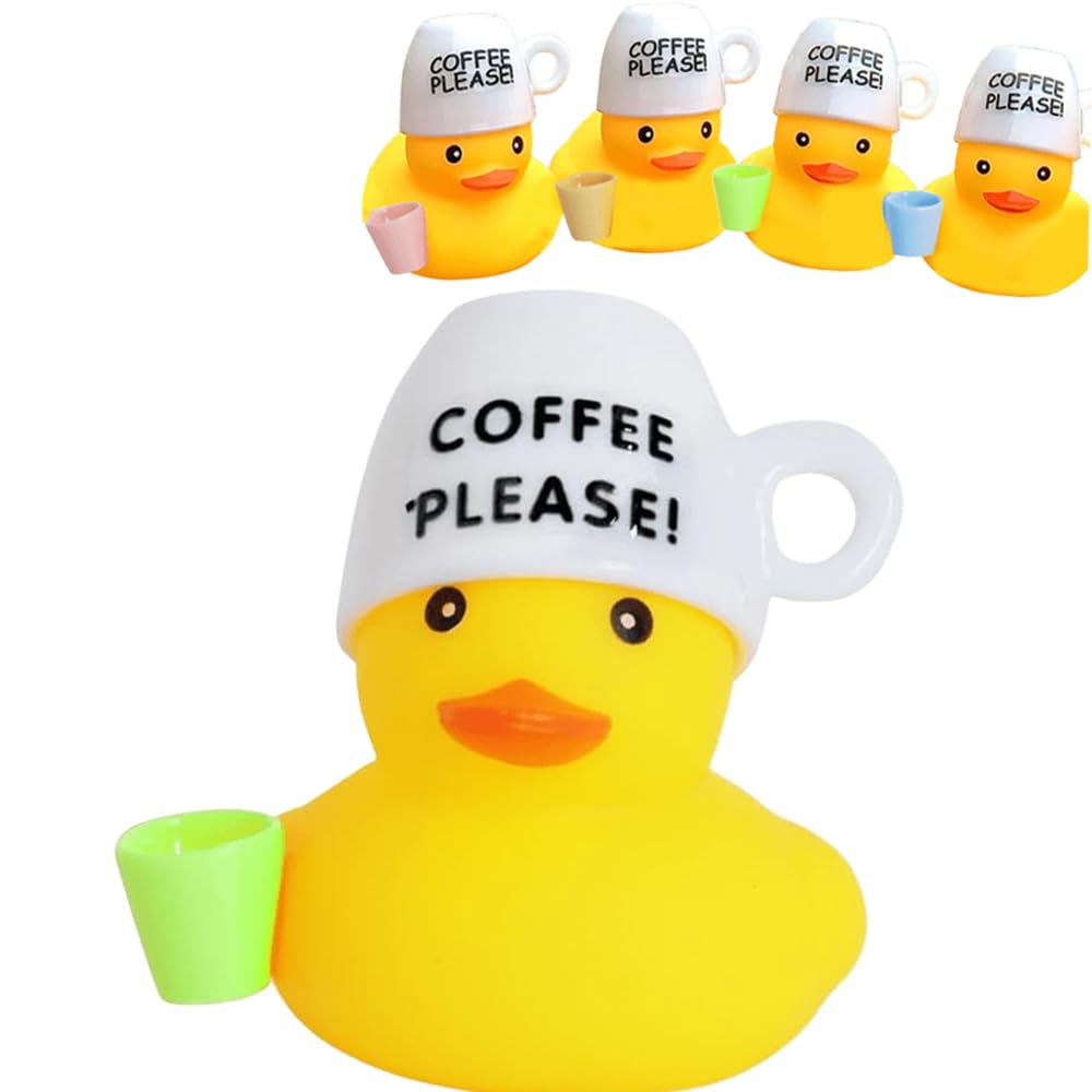 Rubber Duck Coffee Duck Funny Coffee Lover Com Mini Caneca