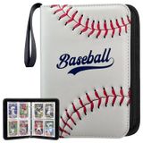Card Binder Baseball, Suporte De 4 Bolsos, 400 Cartas À Prova D&#39;água