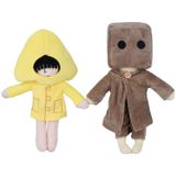 Brinquedo De Pelúcia Little Nightmares Six &amp; Mono De 30 Cm