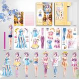 Magnetic Princess Dress Up Paper Doll Joy Para Meninas De 3 A 12 Anos