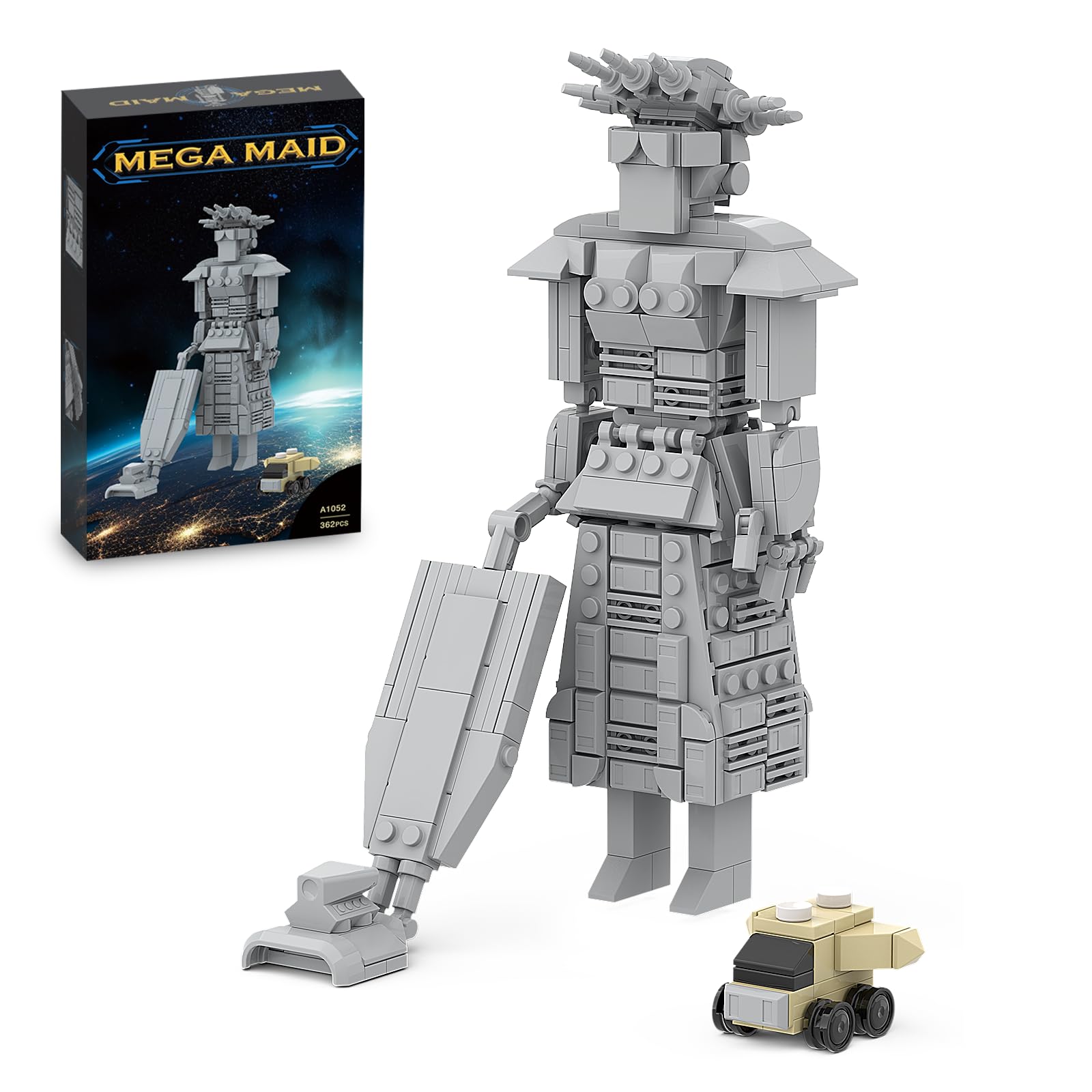Kit De Construção Creative Mega Maid Spaceballs 362pcs