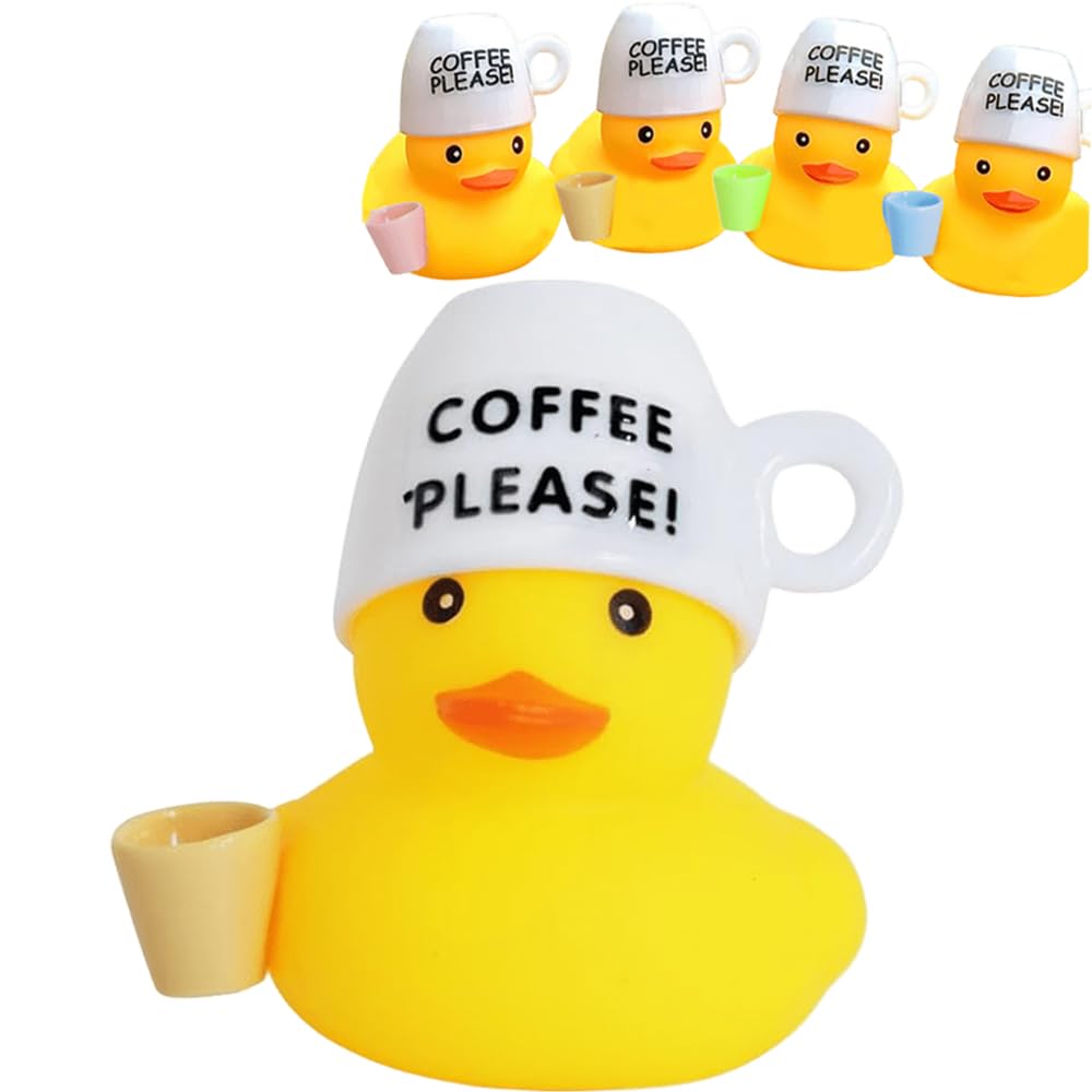 Rubber Duck Coffee Duck Funny Coffee Lover Com Mini Caneca