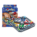Jogo Tabuleiro Mesa Popping Movers Ludo Infantil Familia