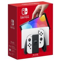 Modelo Oled Nintendo Switch Com Armazenamento Joy-Con Branco De 64
