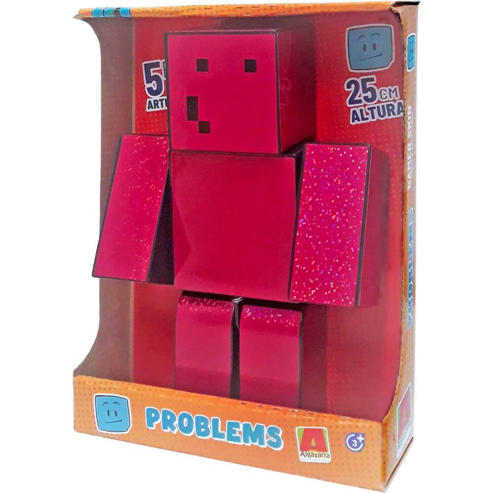 Boneco Gamer Skin Problems Melzinha 25cm Algazarra