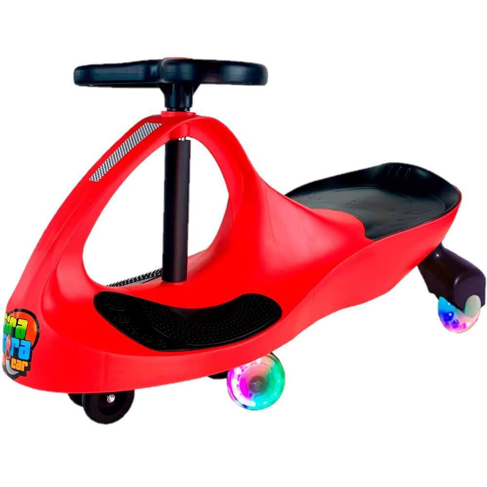 Gira Gira Car Vermelho Com Luz Fenix