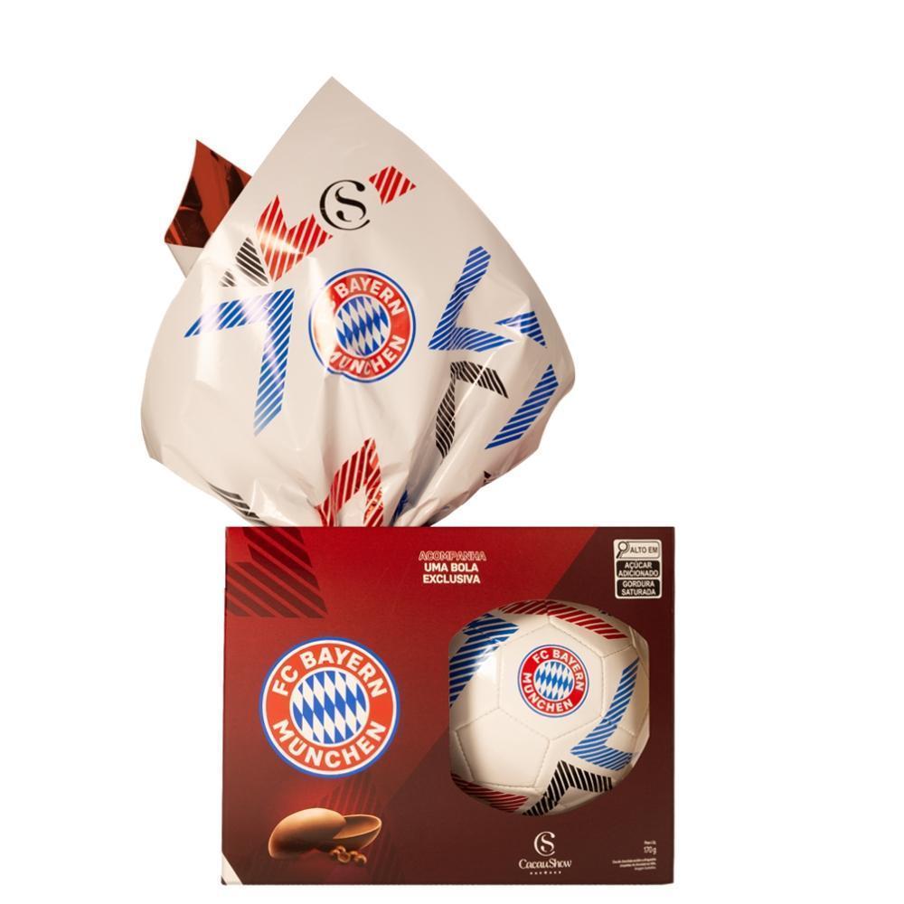 Ovo de Páscoa ao Leite Chocoesportes Bayern München 170g