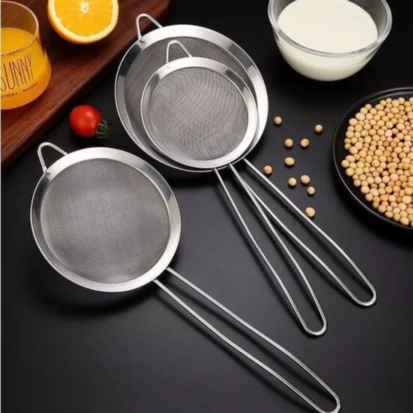 Peneira Em Aço Inox Original Line 16cm - Prática, Durável E Versátil Para Cozinha - Panami - imagem 4