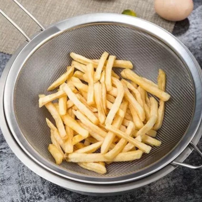 Peneira Em Aço Inox Original Line 16cm - Prática, Durável E Versátil Para Cozinha - Panami - imagem 5
