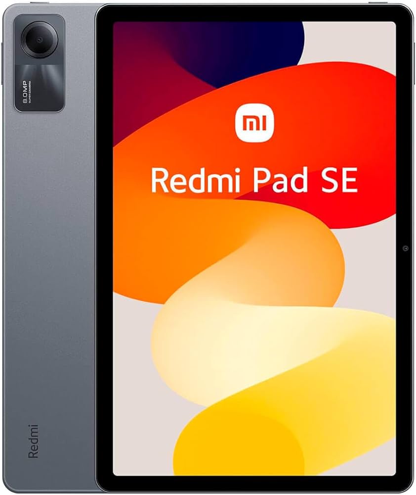 Tablet Redmi Pad SE, Tela 11 Polegadas, 8GB de RAM, 256GB, Cinza Tablet Redmi Pad SE, Tela 11 Polegadas, 8GB de RAM, 256GB, Cinza