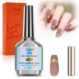 Verniz De Unhas Em Gel Sagebio Crushed Diamond Cat Eye 15 Ml Com Ímã