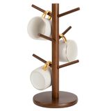 Porta-canecas Tree Mylifeunit Porta-copos De Café De Madeira Marrom