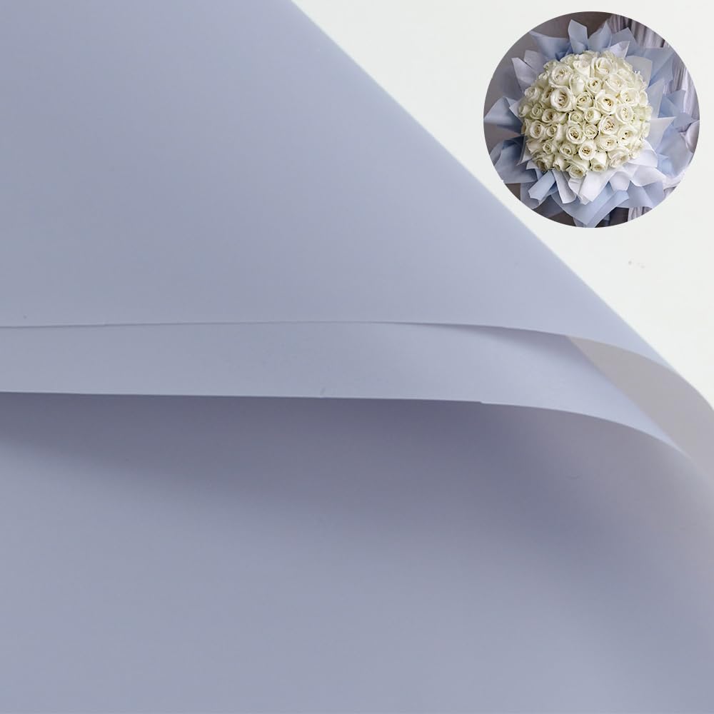 Papel De Embrulho De Flores Bbj Wraps Translúcido Impermeável 40 Folhas