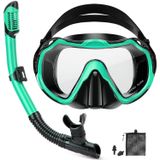Equipamento De Mergulho Piyazi Snorkel Set Para Adultos Anti-vazamento E Antiembaçante