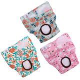 Fraldas Para Cães Cutebone, Laváveis, Reutilizáveis, Femininas, Pacote Com 3