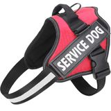 Colete Dog Harness Mumupet Service No Pull Easy On/off Xs-xxl