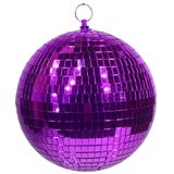 Bola De Discoteca Liangting De 20 Cm/8 Polegadas De Diâmetro Roxa