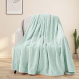 Cobertor Beautex Fleece Twin Size Super Soft Flannel Mint