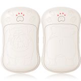 Aquecedores De Mãos Olv Recarregáveis, Pacote Com 2 Unidades, 18 Horas, 6000 Mah, Usb, 600 Ml