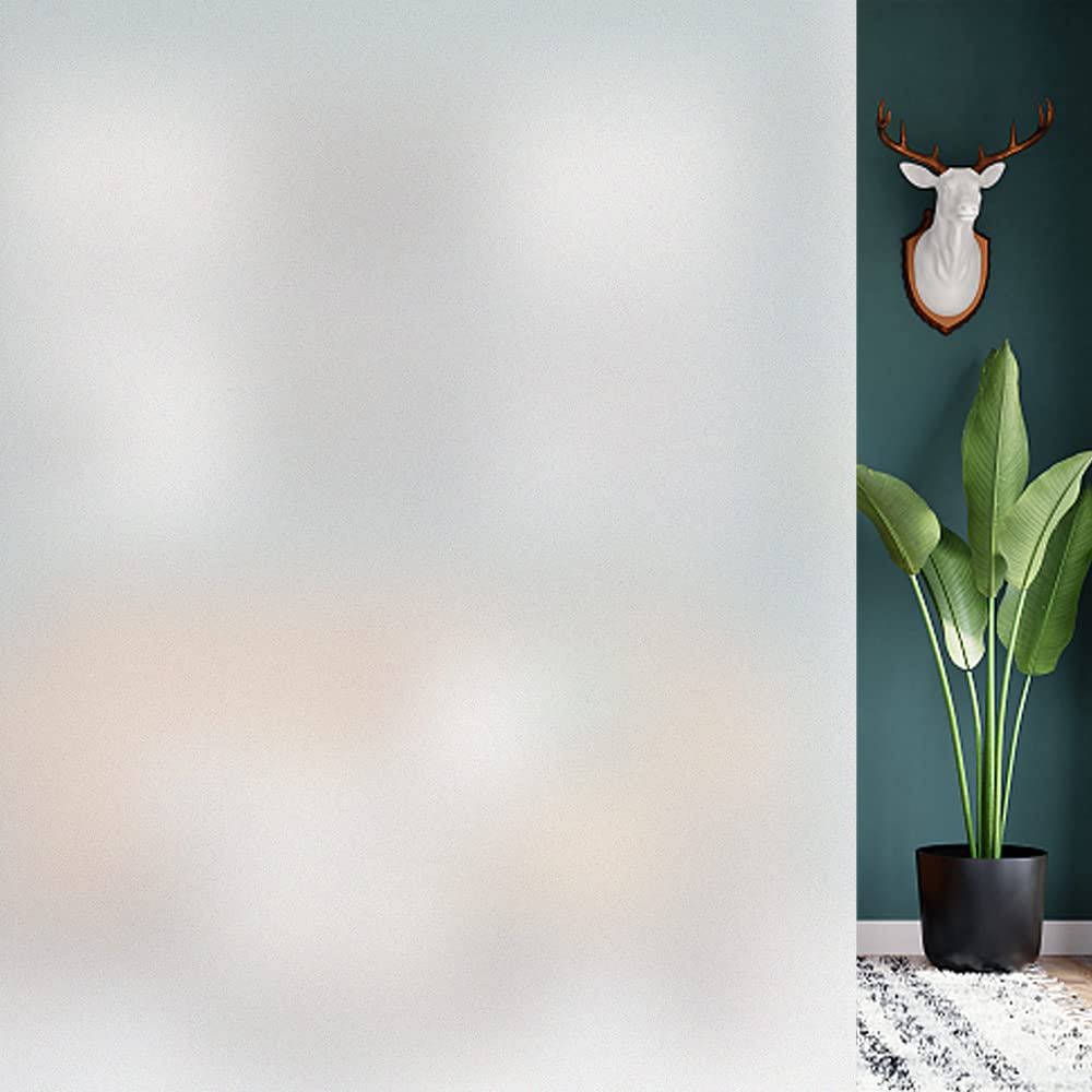 Película De Privacidade Para Janelas Hidbea Frosted Non Adhesive 90x200cm