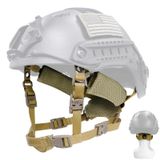 Capacete Chin Strap Replacement Yzpacc Tactical Khaki