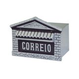 Caixa De Correio Para Cartas Colonial Inox Detras 15x25x12cm
