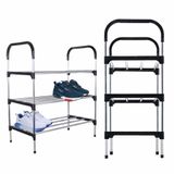 Sapateira Rack Organizador 3 Andares Sapatos Tenis Calçados Multiuso Objetos Prateleiras Desmontavel Movel Casa