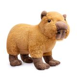 Brinquedo De Pelúcia Zhongxin Made Simulation Capivara 33cm Realista