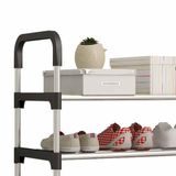 Sapateira Rack Organizador Sapatos Tenis Calçados Multiuso Prateleiras Desmontavel 3 Andares Objetos Movel Casa