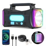 Refletor Recarregável Homly 10000mah Com 9 Modos De Iluminação