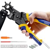 Kit De Alicate Giratório Xool Professional Leather Hole
