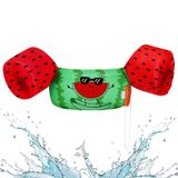 Colete De Natação Heysplash Para Crianças De 9 A 23 Kg Com Alça Ajustável Vermelha