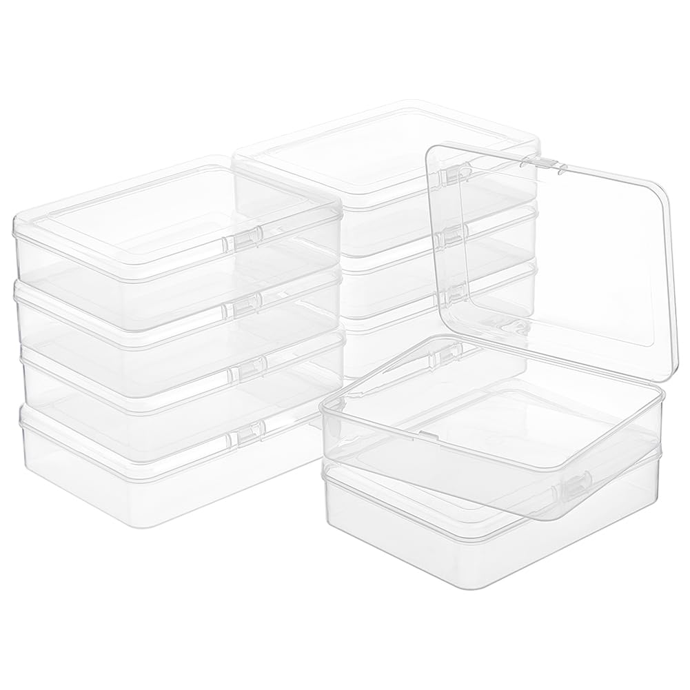 Caixa Organizadora De Armazenamento Benecreat Pp Plastic 10 Pacotes