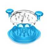 Triturador De Frango Cfyosnk Professional Twist Com Tampa Transparente