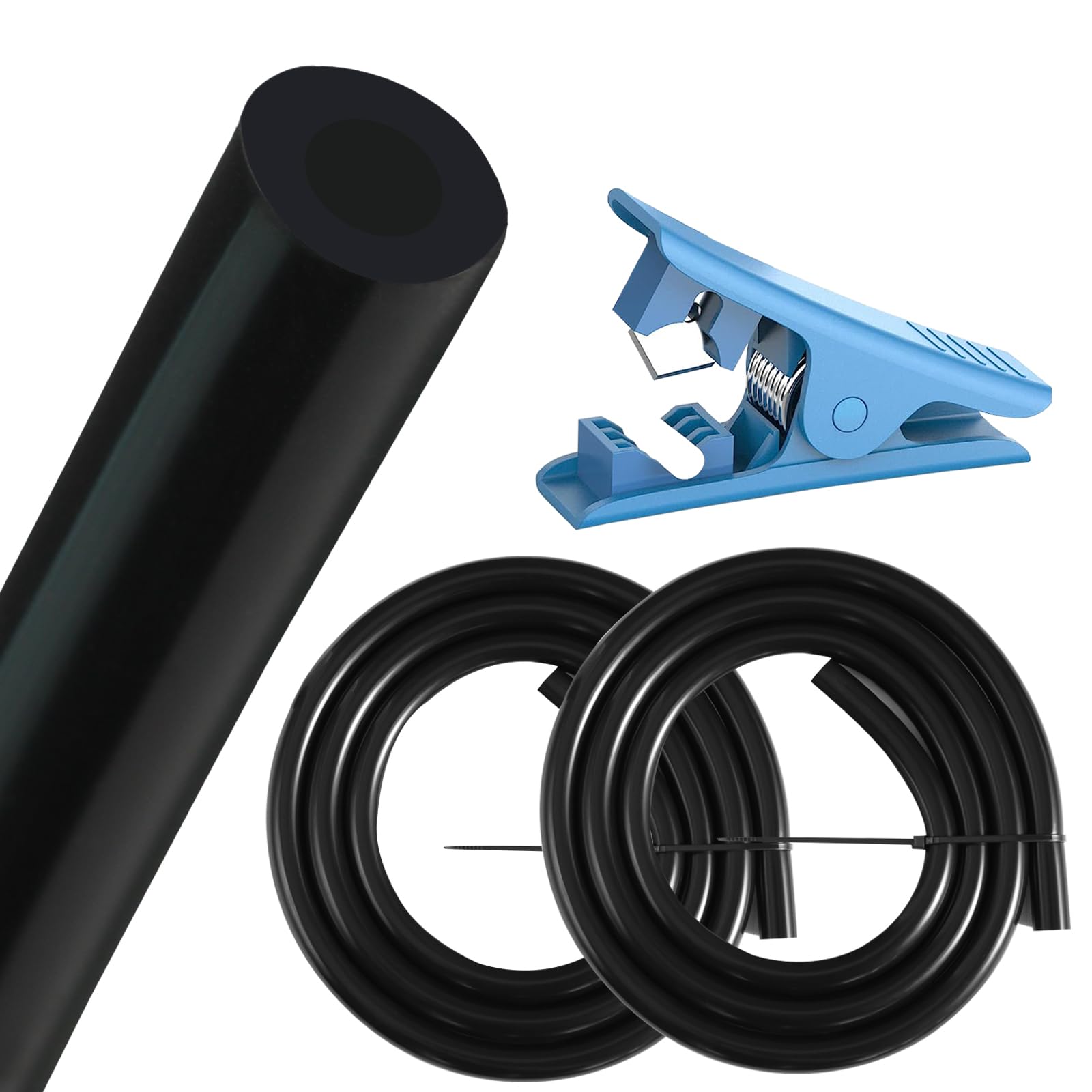 Mangueira De Vácuo De Silicone Mlmupx Automotiva De 5 Mm De Diâmetro Interno