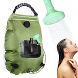 Bolsa De Banho Solar Portátil Unniweei 20l Com Mangueira Removível