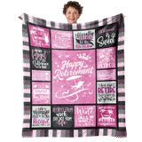 Presentes De Aposentadoria Blanket Eliteone Para Mulheres 2024 50x60in