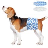 Fraldas Descartáveis Para Cães Dono Male Wraps 20 Quilates Para Cães Médios
