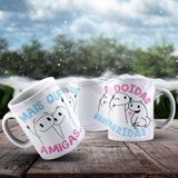 Caneca De Porcelana 325ml Flork Amizade Flork Amizade 10