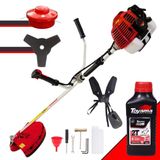 Cortador De Grama À Gasolina Kw52l Kawashima + Óleo Toyama