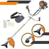 Máquina De Cortar Grama Lateral Á Gasolina Tekna 43cc Rl430p