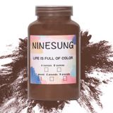 Pó De Revestimento Em Pó Ninesung Brown 240ml Para Superfícies Metálicas