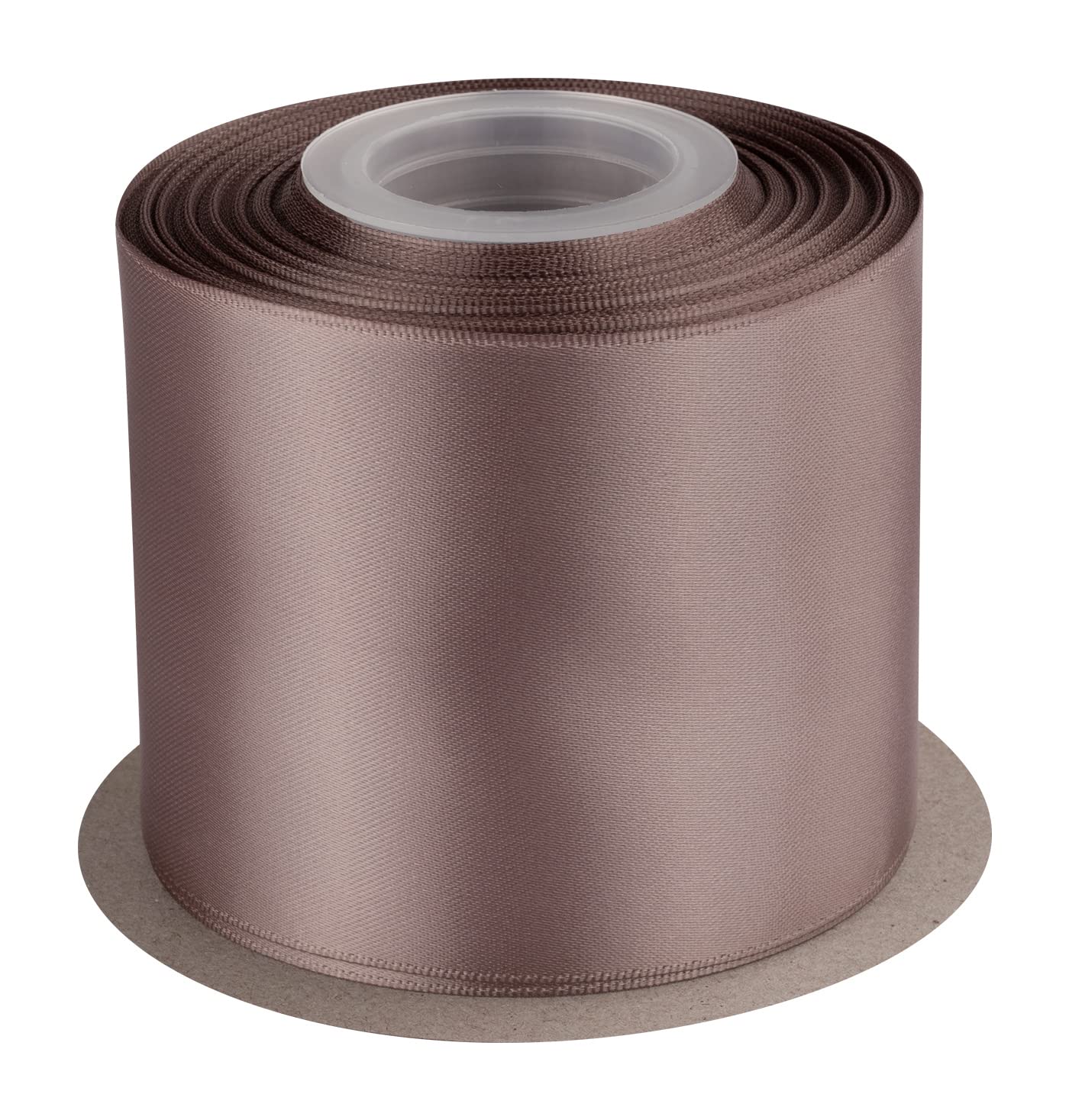 Craft Ribbon Tekdeere Chocolate Acetinado De Dupla Face 3 Cm X 23 M