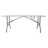 Mesa Picnic Dobrável Vira Maleta Portátil Com Alça 1,80m Segunda Linha