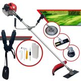 Roçadeira À Gasolina 43cc 2hp Cg430p Tb + Lâmina 40d Vídea