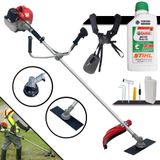 Máquina De Cortar Grama Cg520p Tb Anmax 52cc + Óleo Stihl 2t