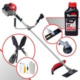 Maquina De Cortar Grama Cg520p Anmax 52cc + Óleo Toyama 2t