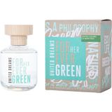 Perfume Feminino Benetton United Dreams Forever Green Edt Spray 80 Ml
