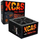 Fonte Gamer Atx Aerocool Kcas 700w, 80 Plus Bronze, Pfc Ativo