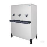 Bebedouro Purificador Industrial De Coluna Inox 100l Hiza 220v